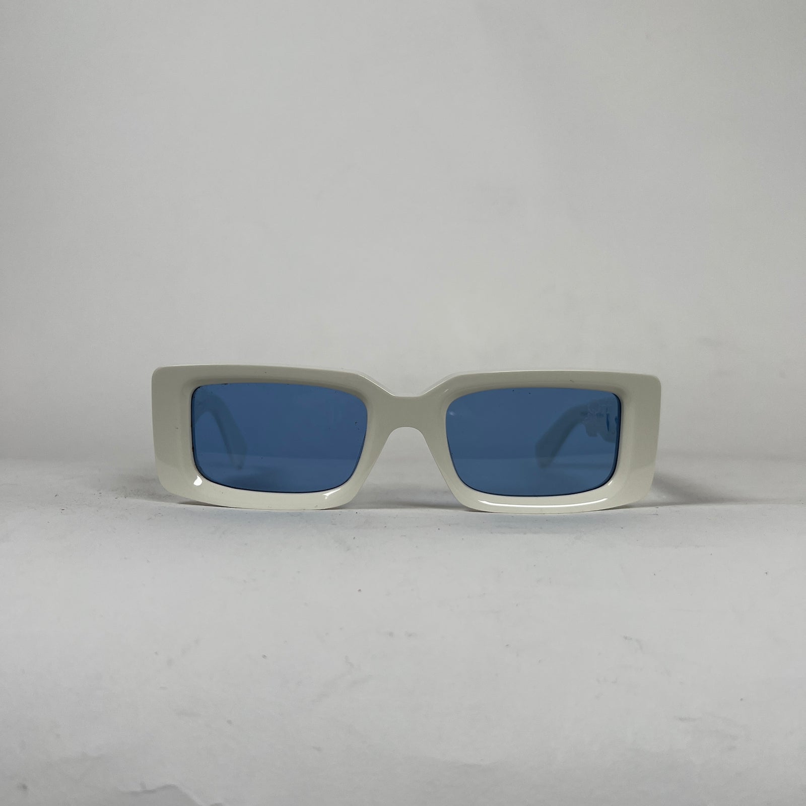 Off-White White Arthur Square Lens Sunglasses