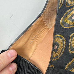 Dries Van Noten Gold Circle Slip-On Sneaker Size 12