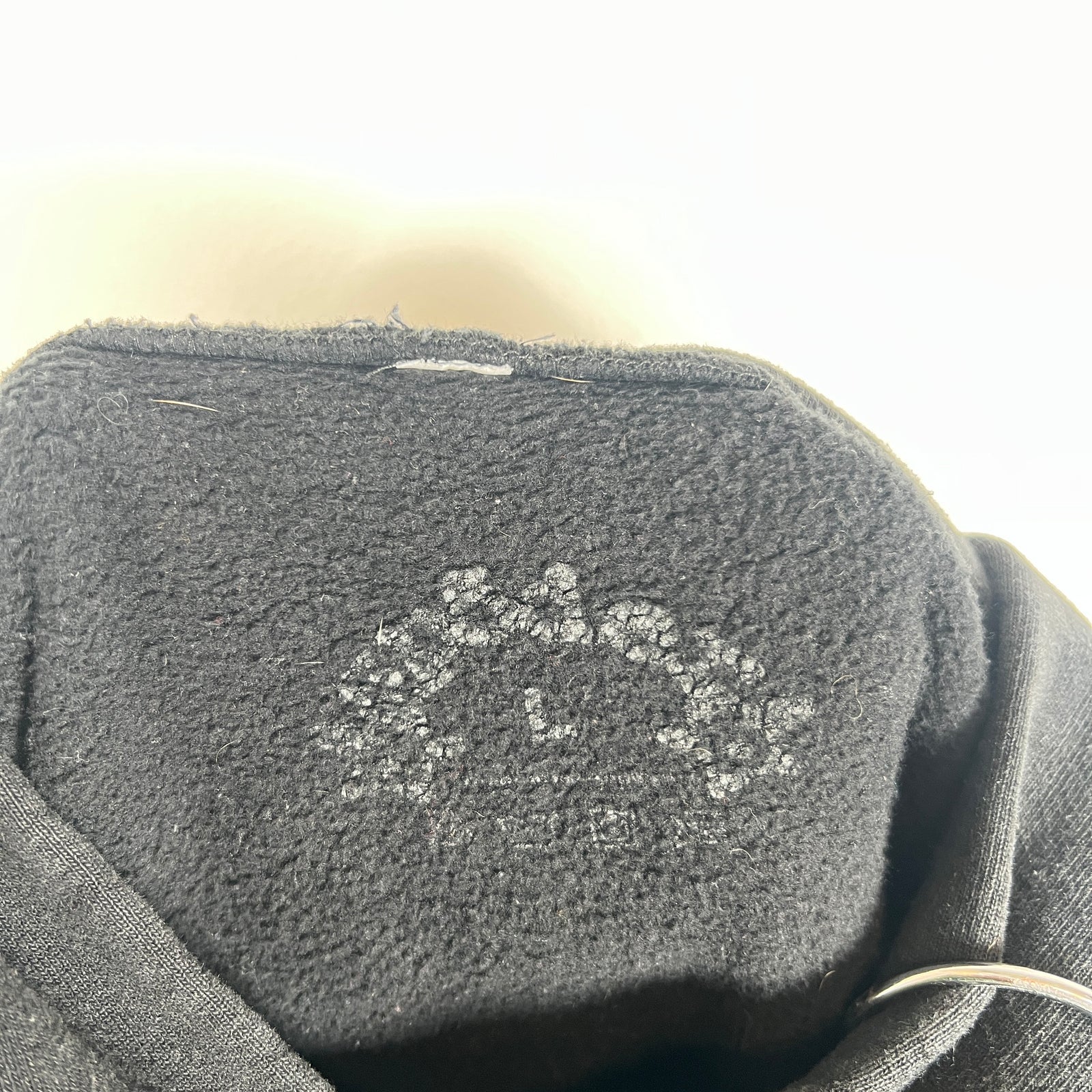 Sp5der Black OG Web Hoodie Size L