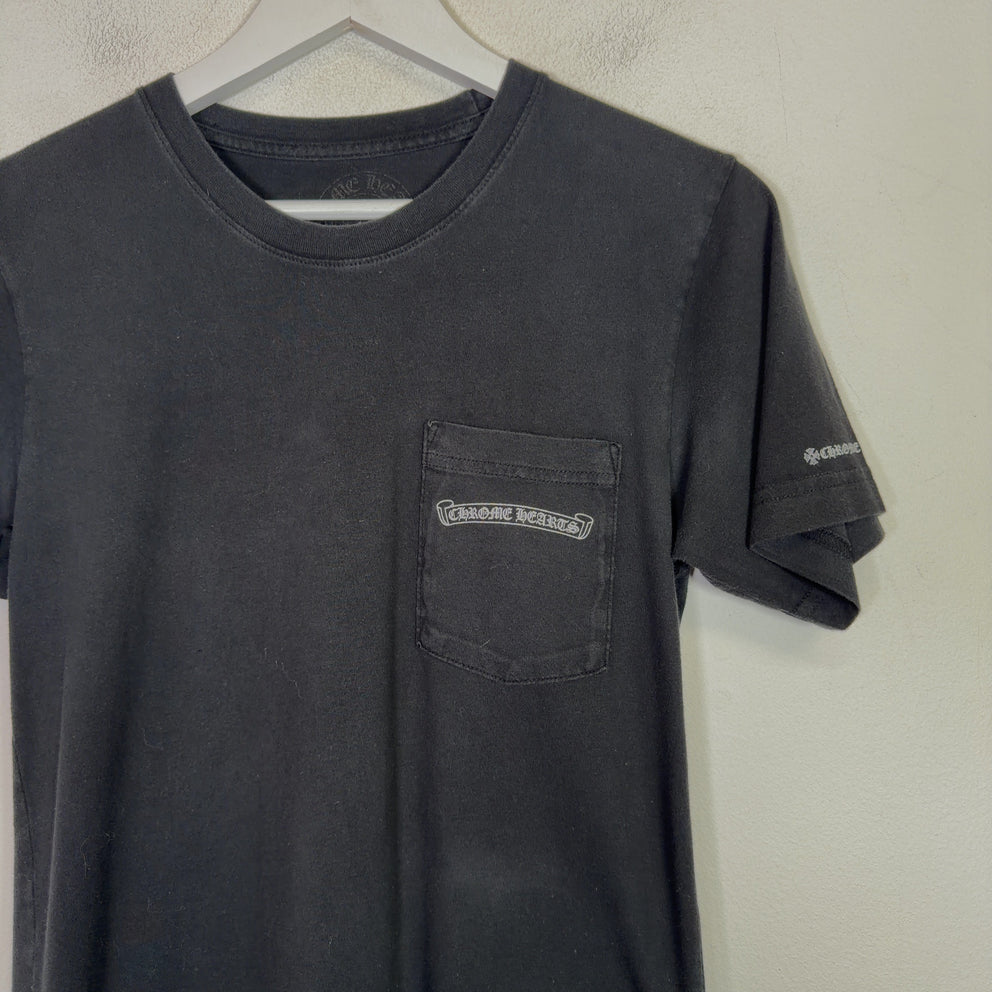 Chrome Hearts Scroll Logo T-Shirt