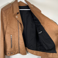 Balmain Suede Biker Jacket