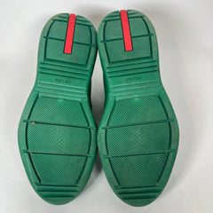 Prada Green Rubber America Cups Size 42