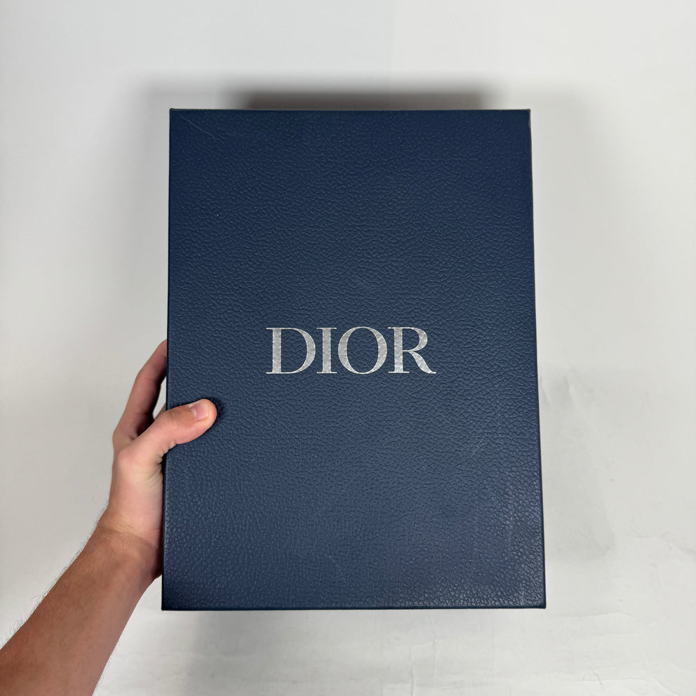 Dior B22 White/Green Sneaker Size 44