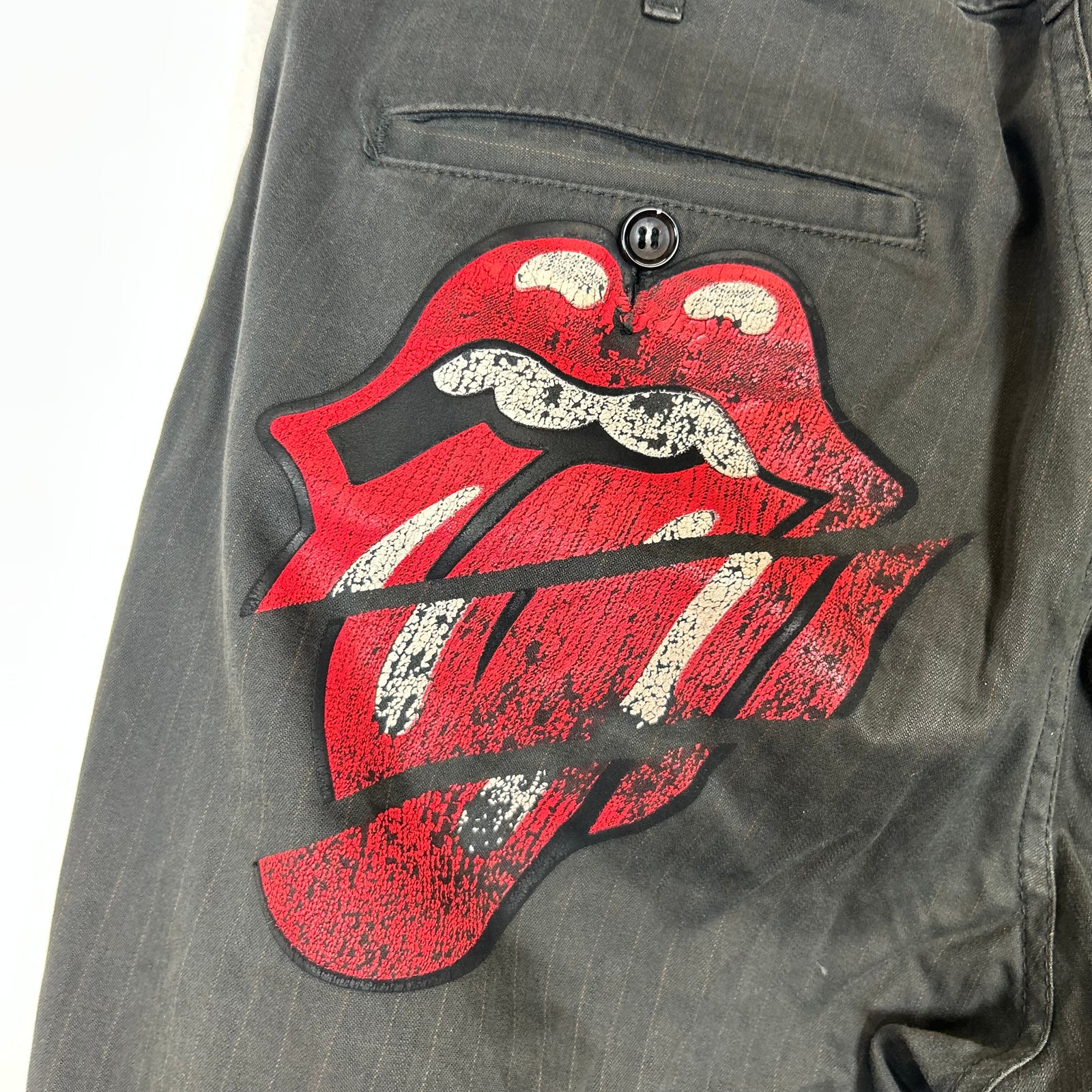 CDG Homme Rolling Stones Pants Size M
