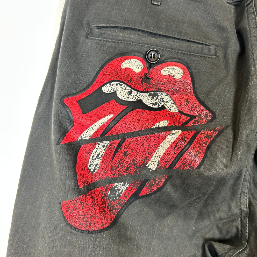 CDG Homme Rolling Stones Pants Size M