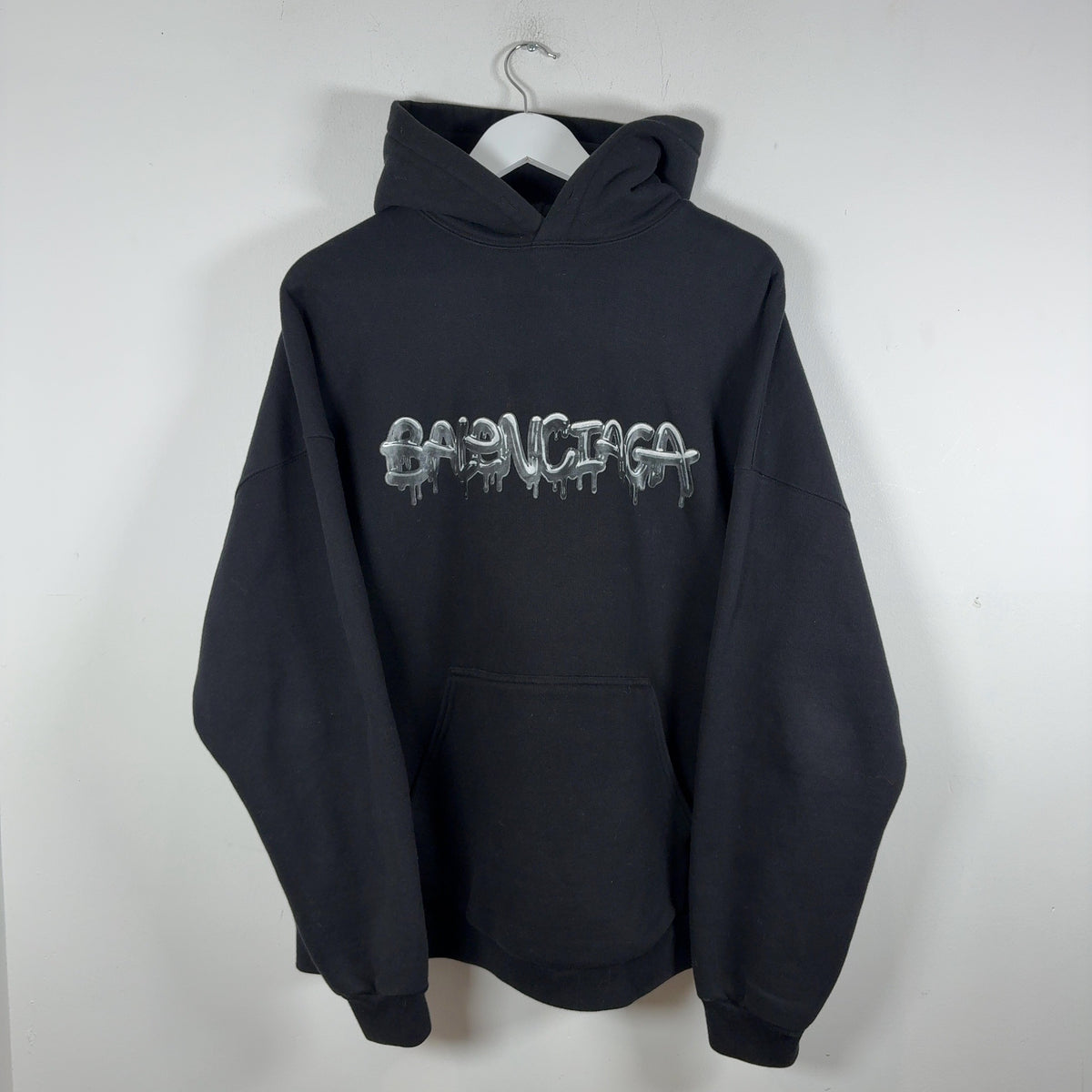 Balenciaga Slime Logo Graphic Hoodie