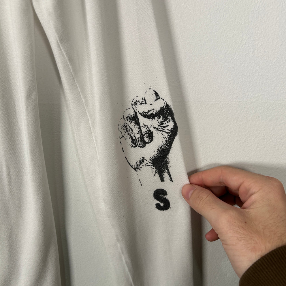 Raf Simons SS23 White 'R' Turtleneck Size M