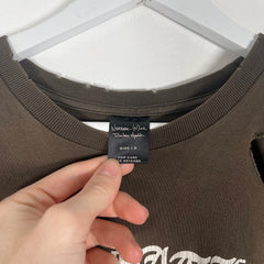Number (N)ine 'Like Father' Brown T-Shirt Size 3