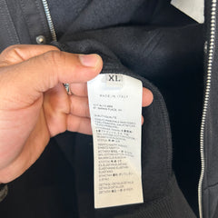 Alyx Black Cargo Zip-Up Hoodie Size XL
