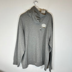 Givenchy Grey Destroyed Hoodie Size M