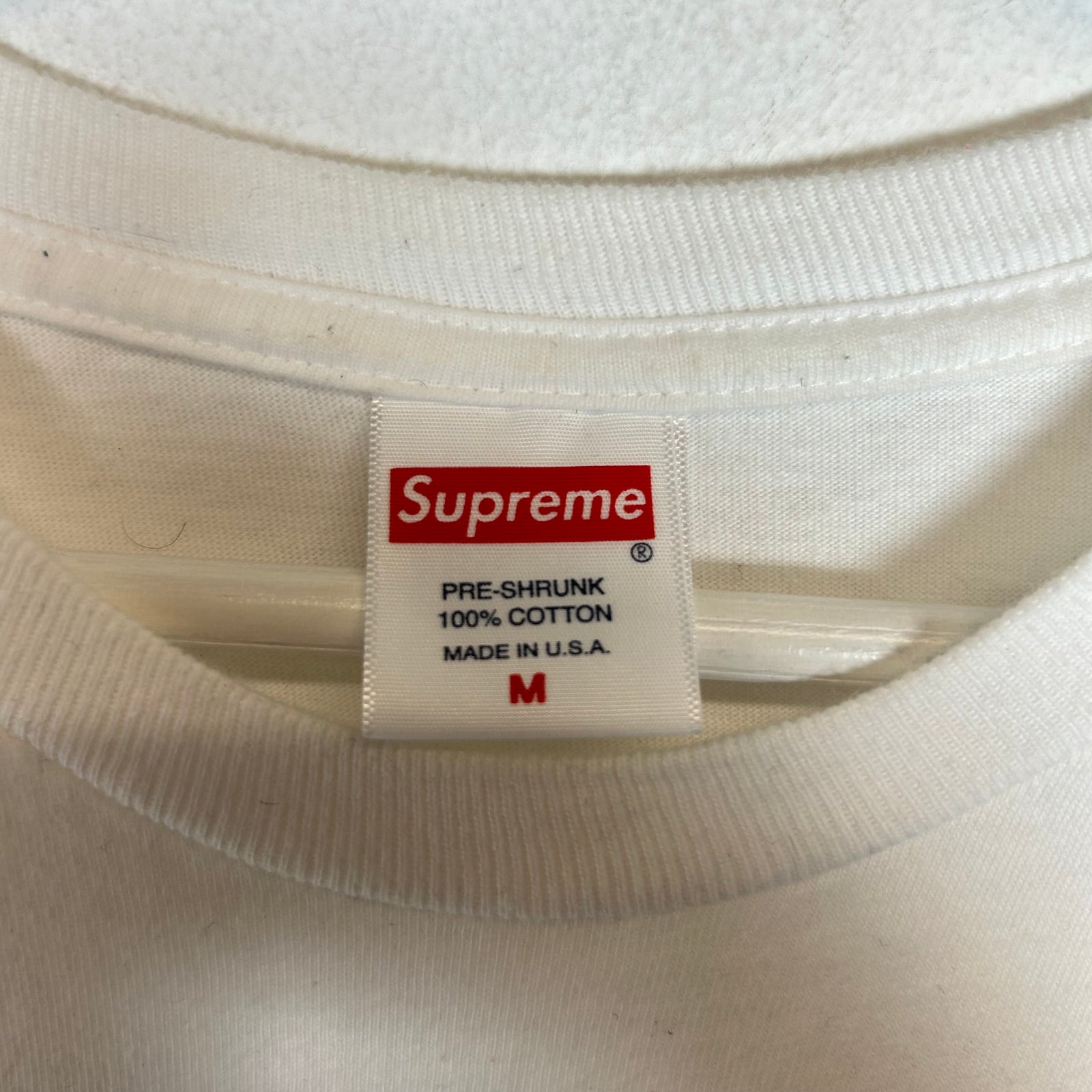 Supreme White Ralph Steadman Box Logo T-Shirt Size M