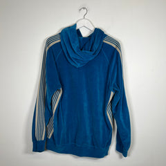 Needles Blue Velour Track Hoodie Size M