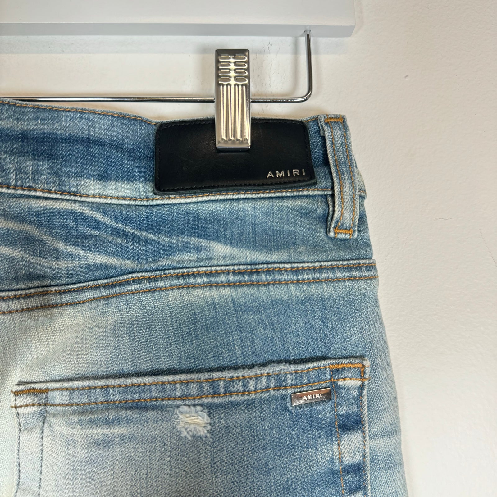 Amiri Lightwash MX1 Blue Jeans Size 32