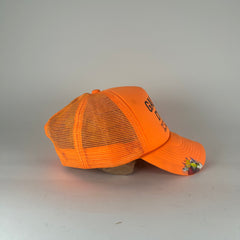 Gallery Dept. Orange Paint Splatter Trucker Hat