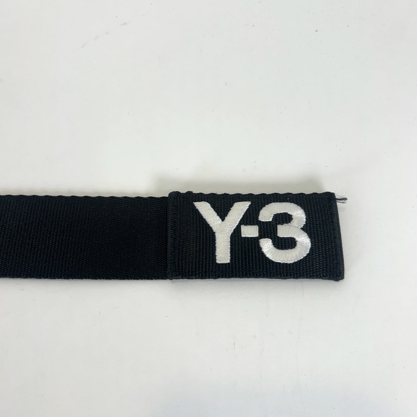 Y-3 Logo D-Ring Belt