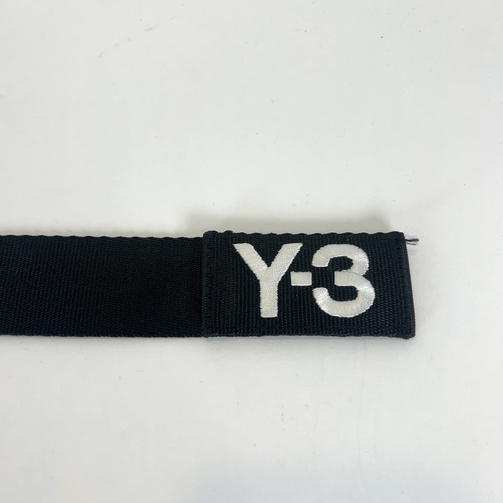 Y-3 Logo D-Ring Belt