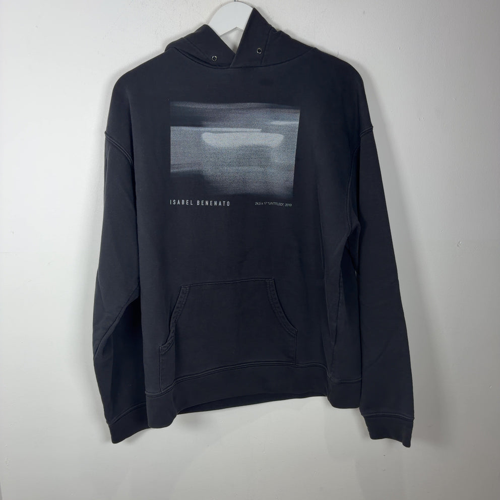 Isabell Benenato Untitled Graphic Pull-Over Hoodie