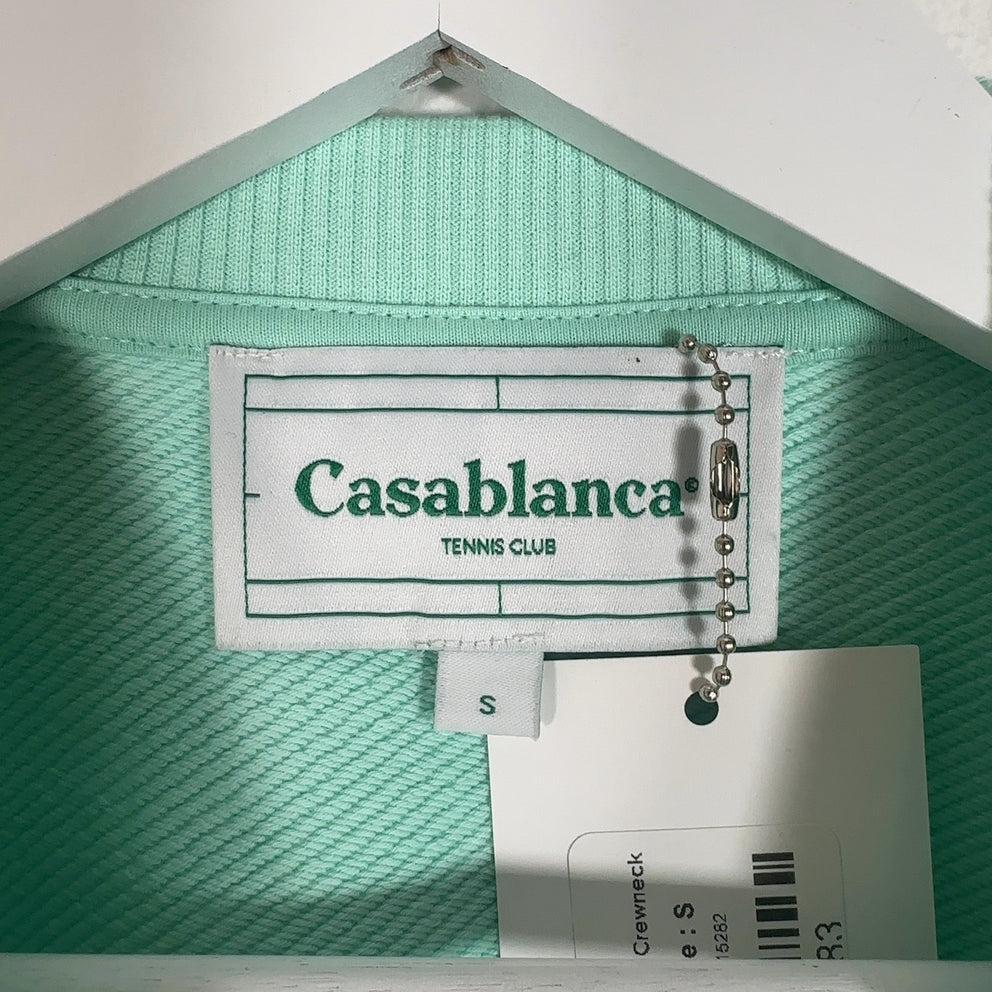 Casablanca Window Logo Patch Crewneck