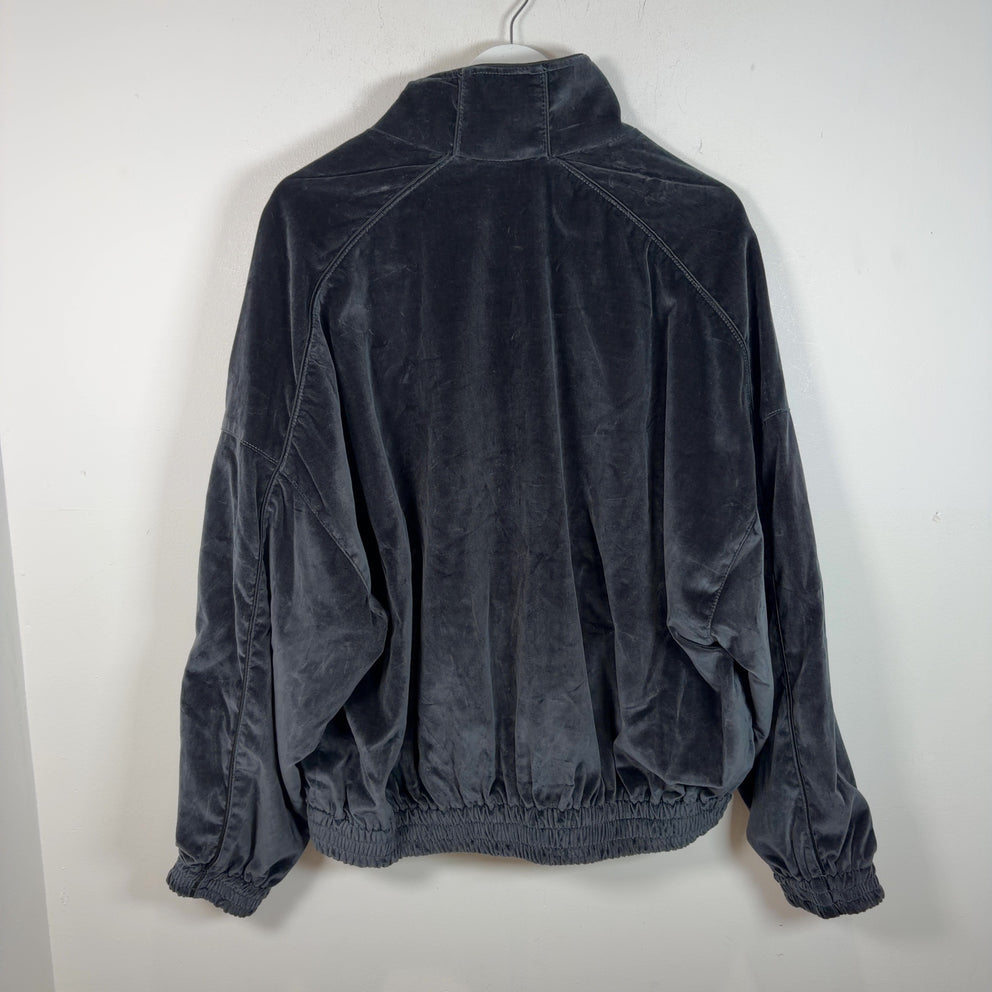 Willy Chavarria FW25 'Tarantula' Ruff Rider Velvet Jacket