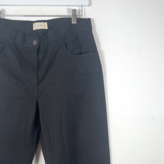 The Row Straight Fit Cotton Pants