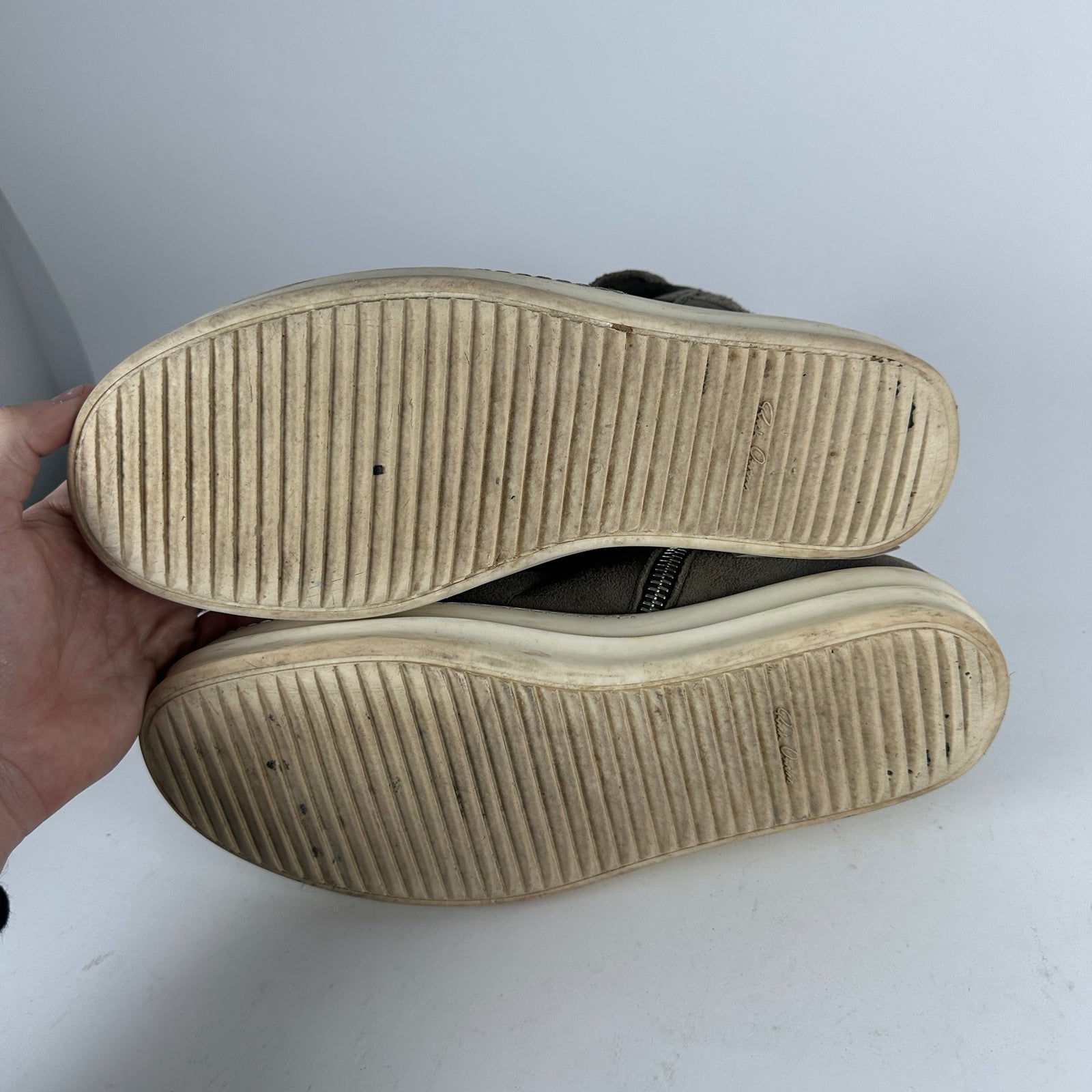 Rick Owens Island Dunk Dark Dust Size 44