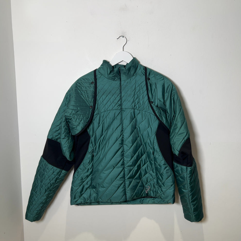 Kiko Kostadinov Asics Green Insulated Jacket Size L