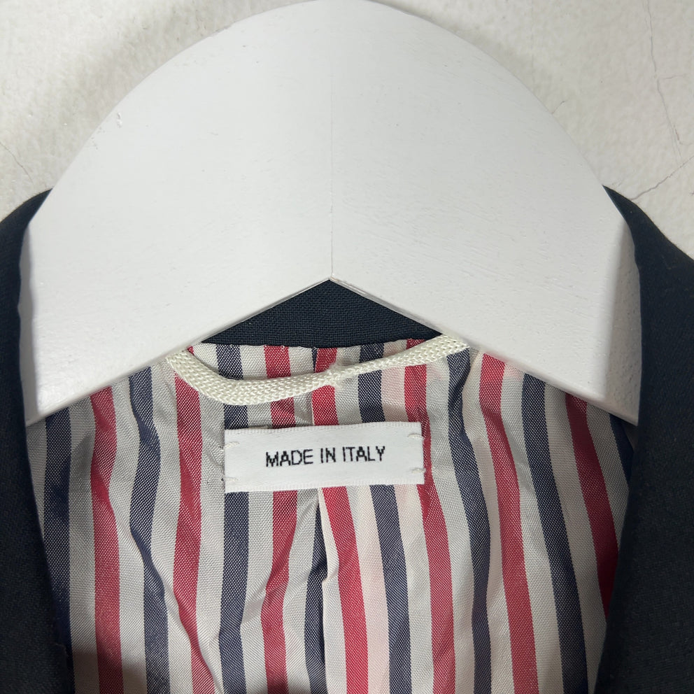 Thom Browne Black 4-Bar Blazer