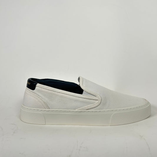 Saint Laurent White Slip-On Sneaker Size 9