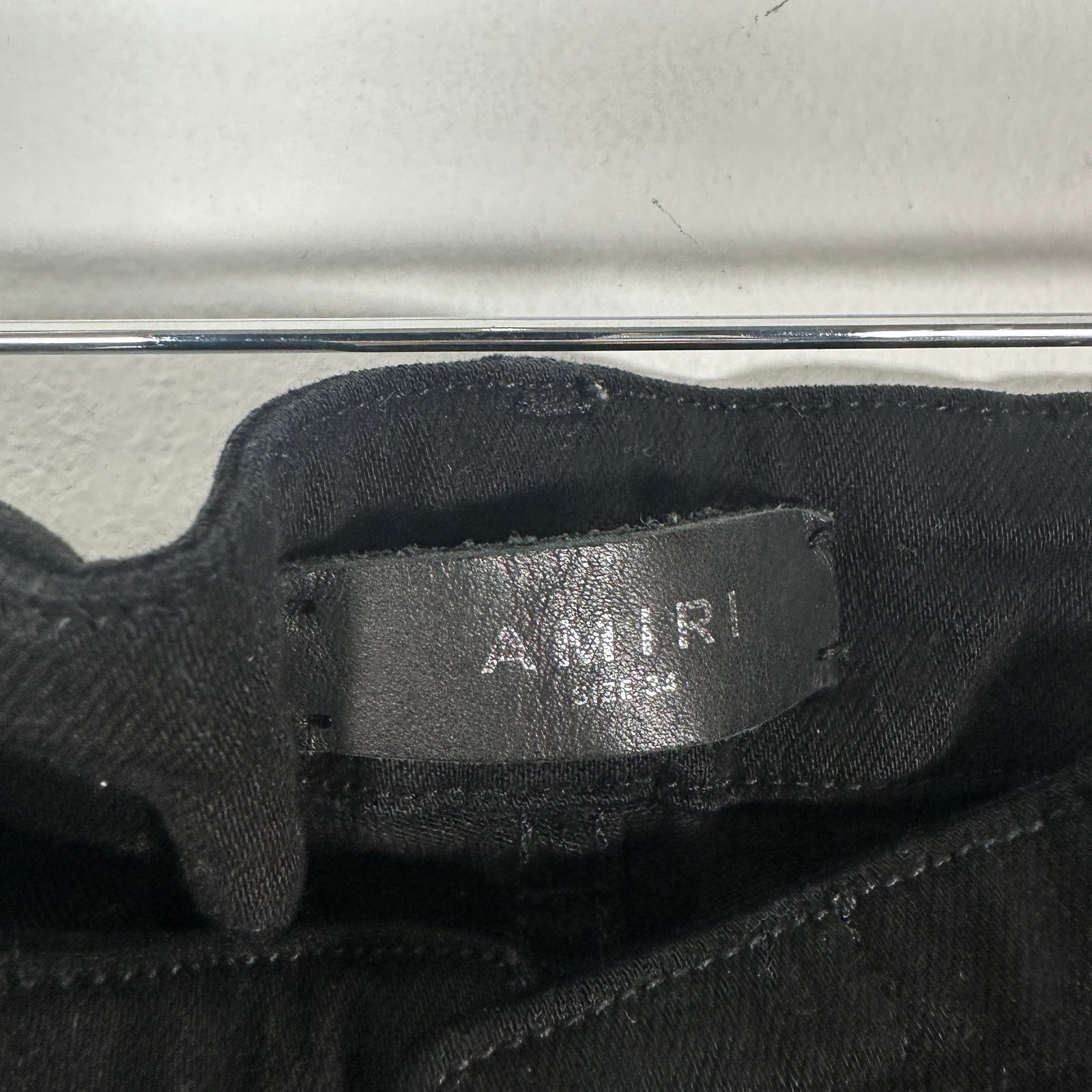 Amiri Black Cargo Pants Size 34