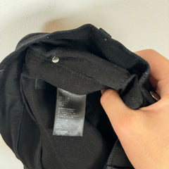 Amiri Black MX1 Embroidered Leather Logo Denim Jeans Size 33