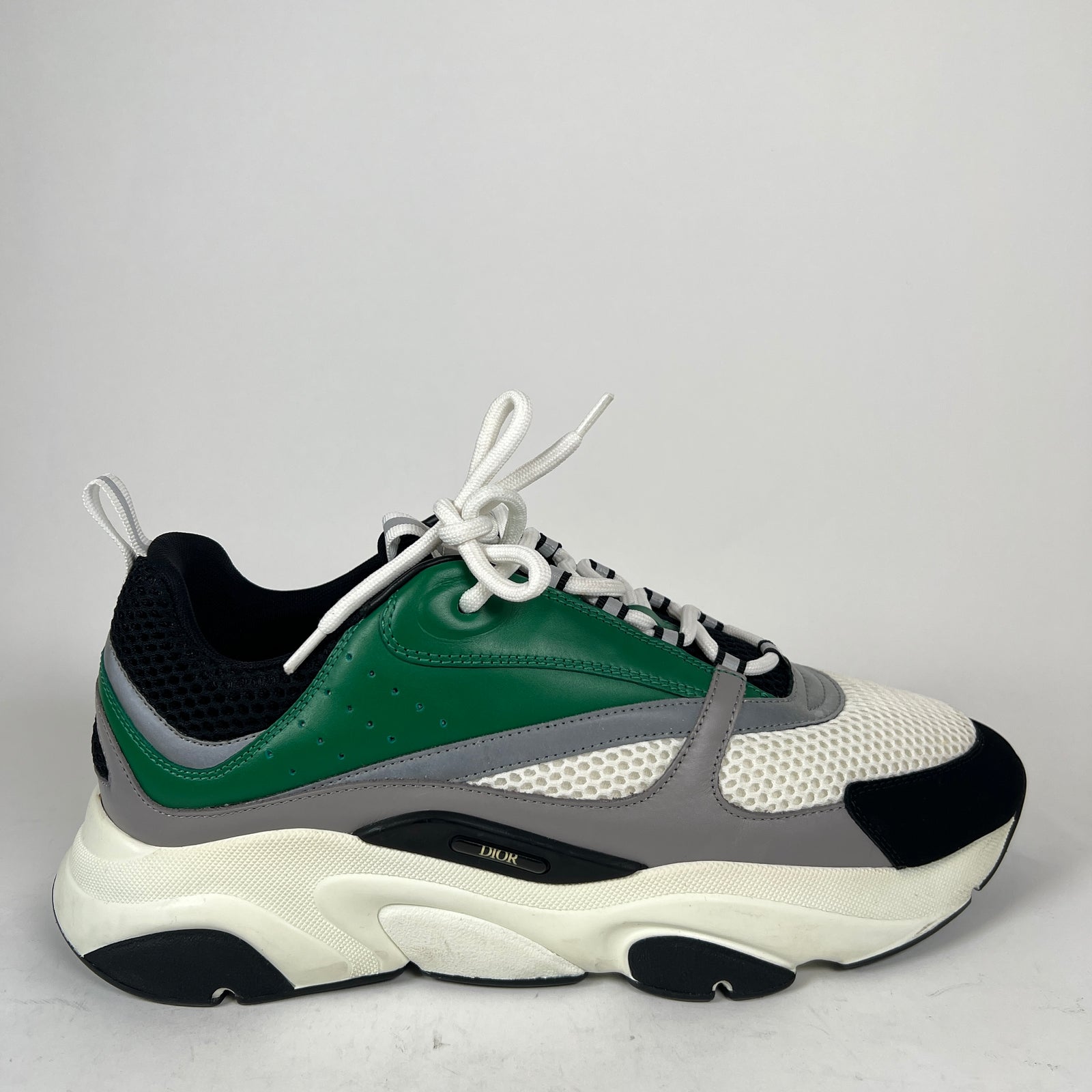 Dior B22 Green/White Sneaker Size 46