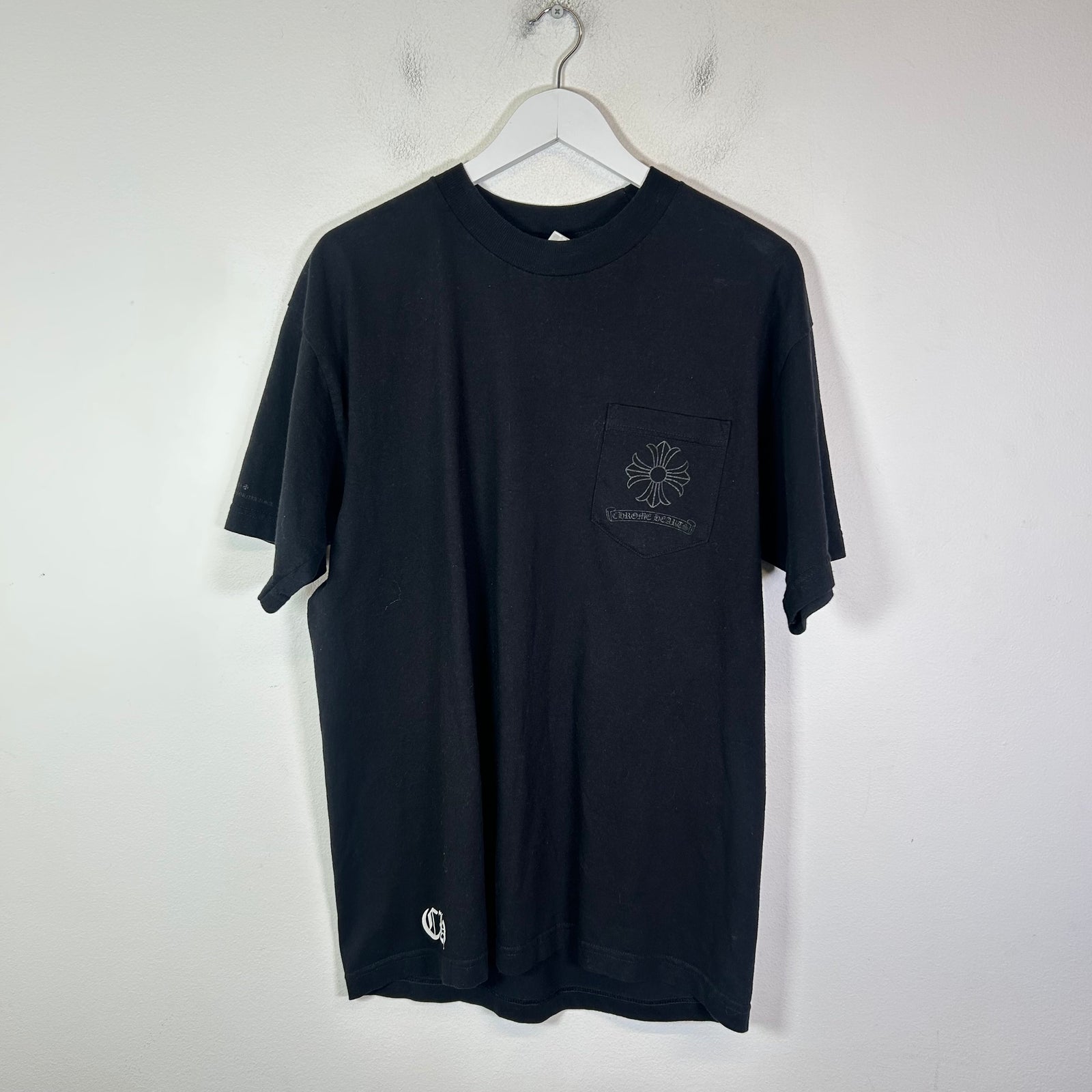 Chrome Hearts Vintage Tonal Floral Plus Cross T-Shirt