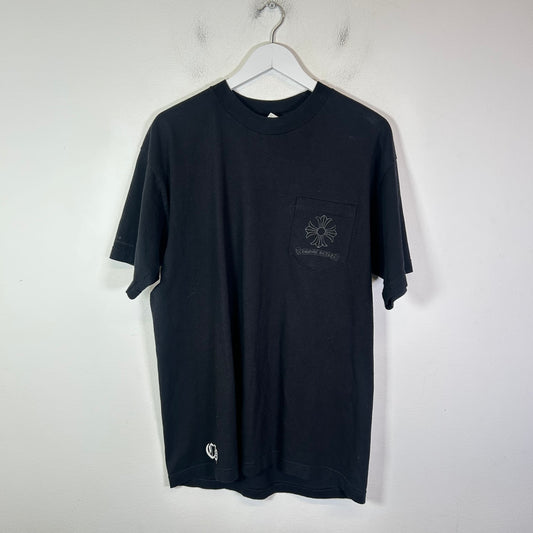 Chrome Hearts Vintage Tonal Floral Plus Cross T-Shirt