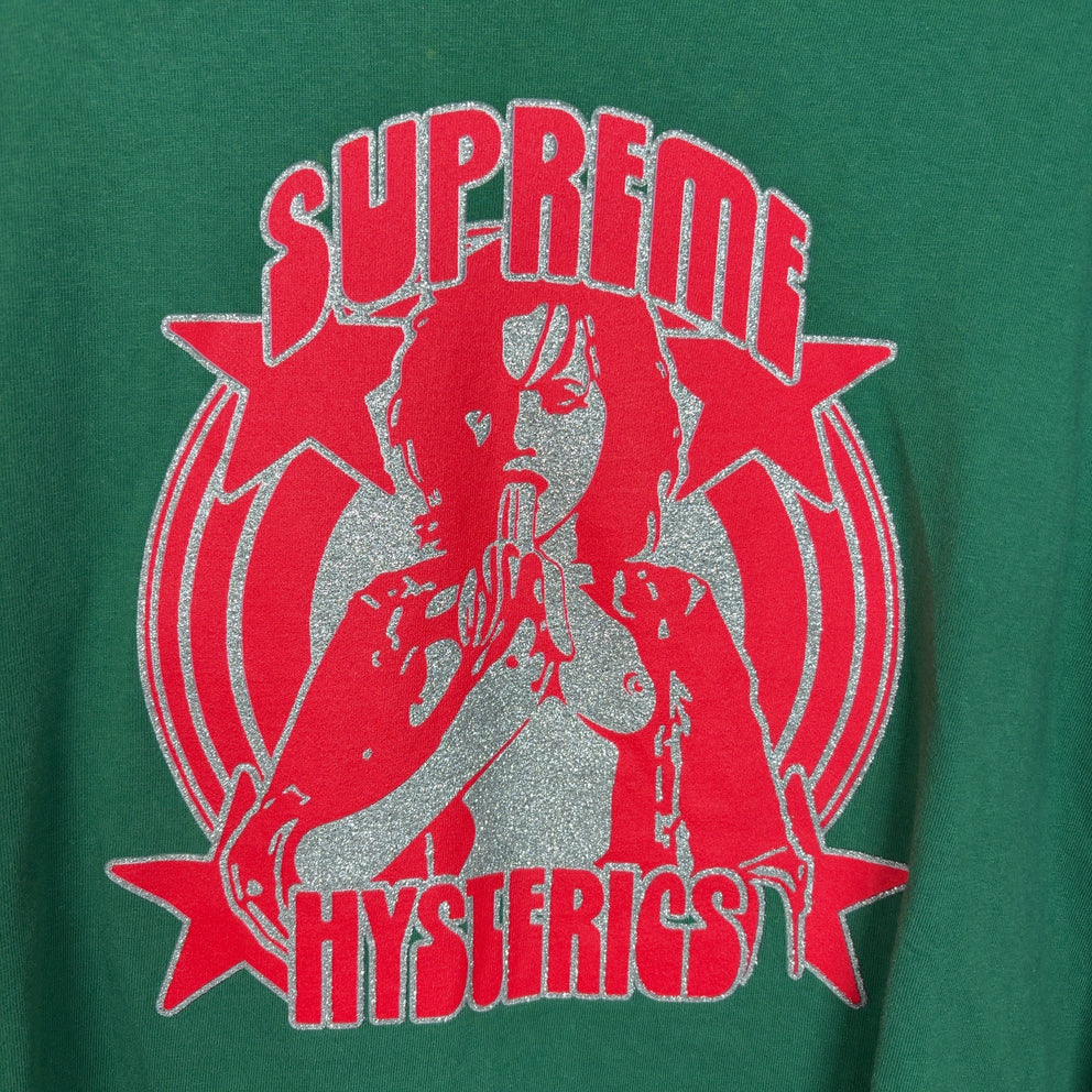 Supreme x Hysteric Glamour Glitter Girl Graphic Longsleeve