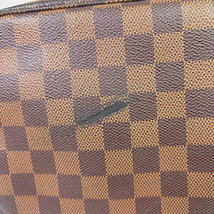 Louis Vuitton Damier Ebene Neverfull MM Toe Bag