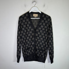 Gucci Metallic Jacquard Cardigan