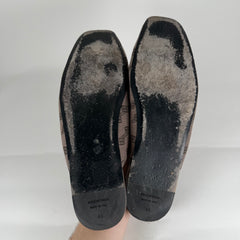 Balenciaga Cozy Brown 'BB' Mules Size 11