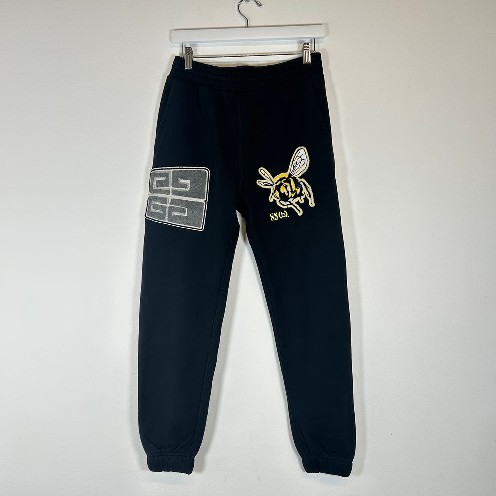 (B)Stroy x Givenchy Black Slim Fit Sweatpants Size S