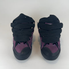 Lanvin 'Curb' Suede Low-Top Sneakers