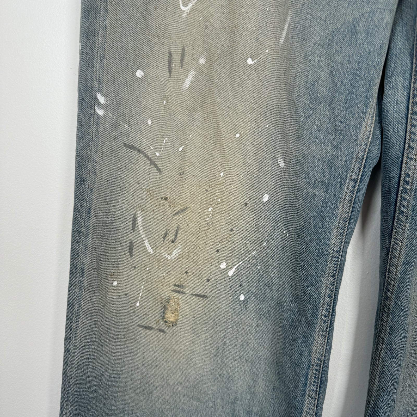 Acne Studios Super Baggy Fit Painter Jeans Size 38