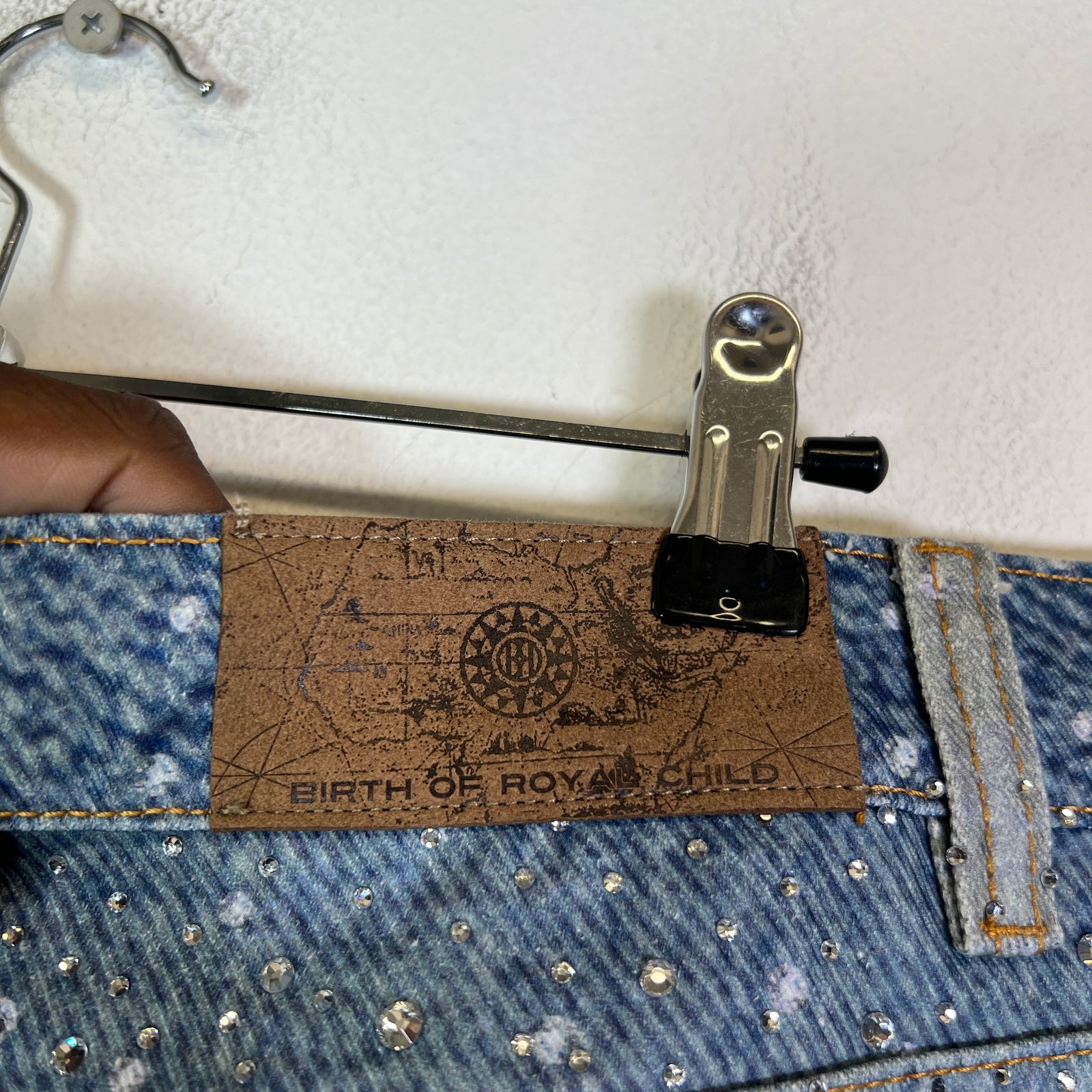 Birth of Royal Child 20K Diamond Denim Jeans