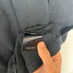 Rhude Black/Teal Moonlight Tee Size XL
