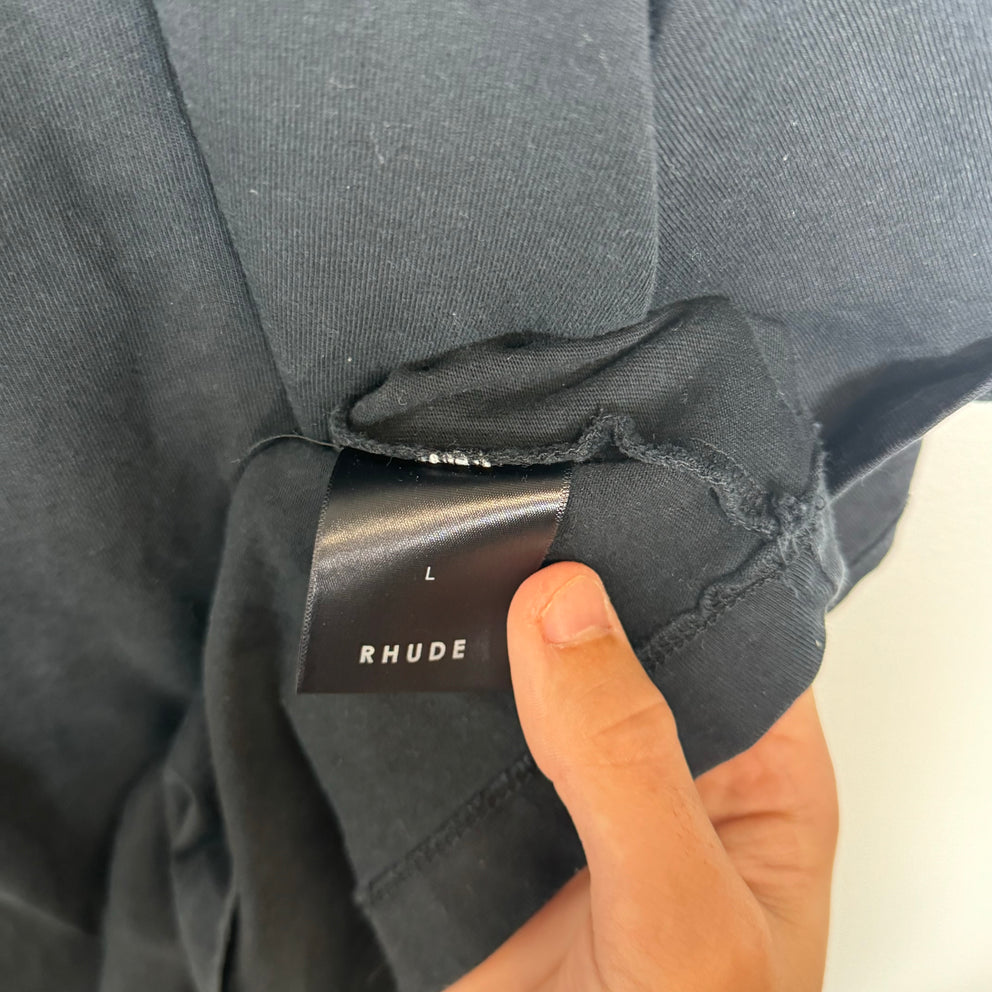 Rhude Black/Teal Moonlight Tee Size XL