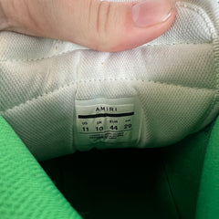 Amiri Bone Green High Top Sneaker Size 11