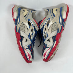 Balenciaga Blue/Red Track 2 Sneakers Size 45