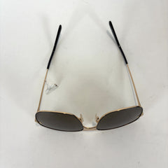 Stella McCartney Rectangle Aviator Gold Wire Frame Sunglasses