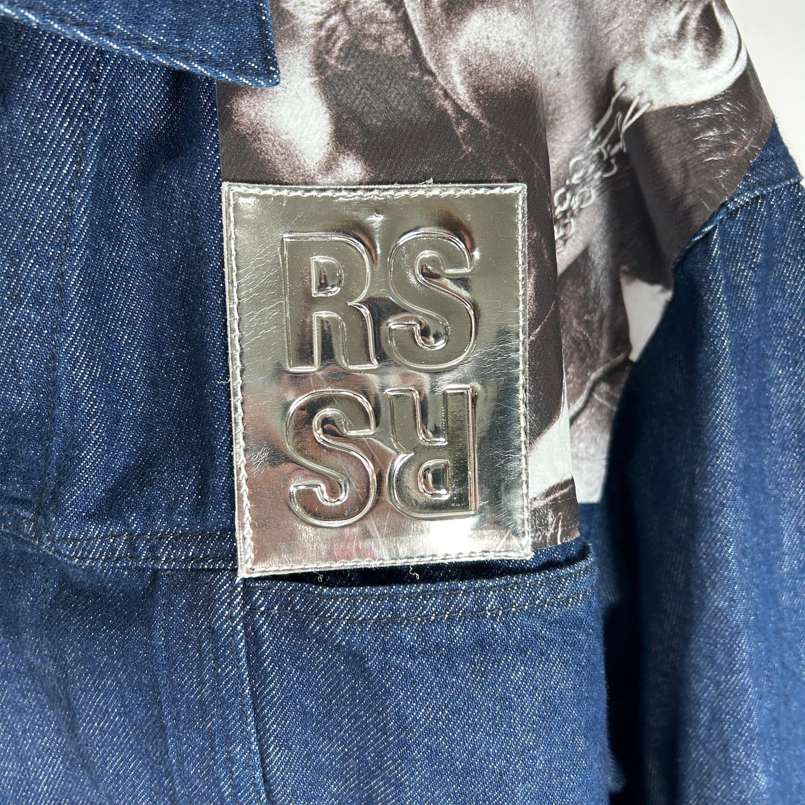 Raf Simons Oversized Punkette Denim Jacket Size S