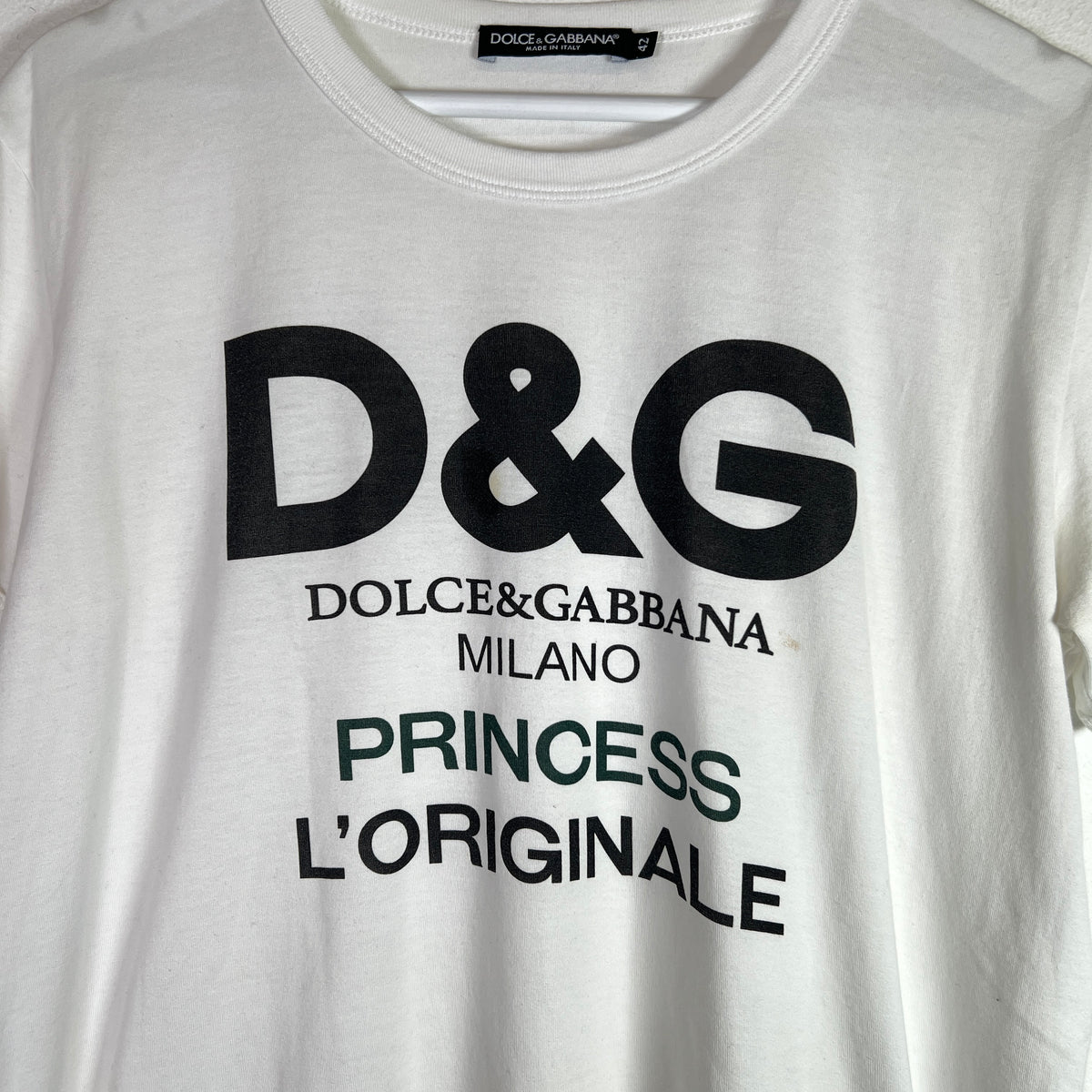 Dolce & Gabbana Princess Logo T-Shirt