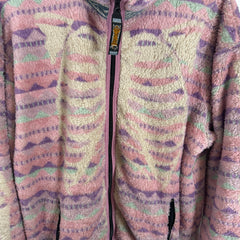 Kapital Pink Ashland Fleece Jacket Size 4