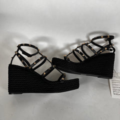 Valentino Rock Stud Wedge Platform Size 41